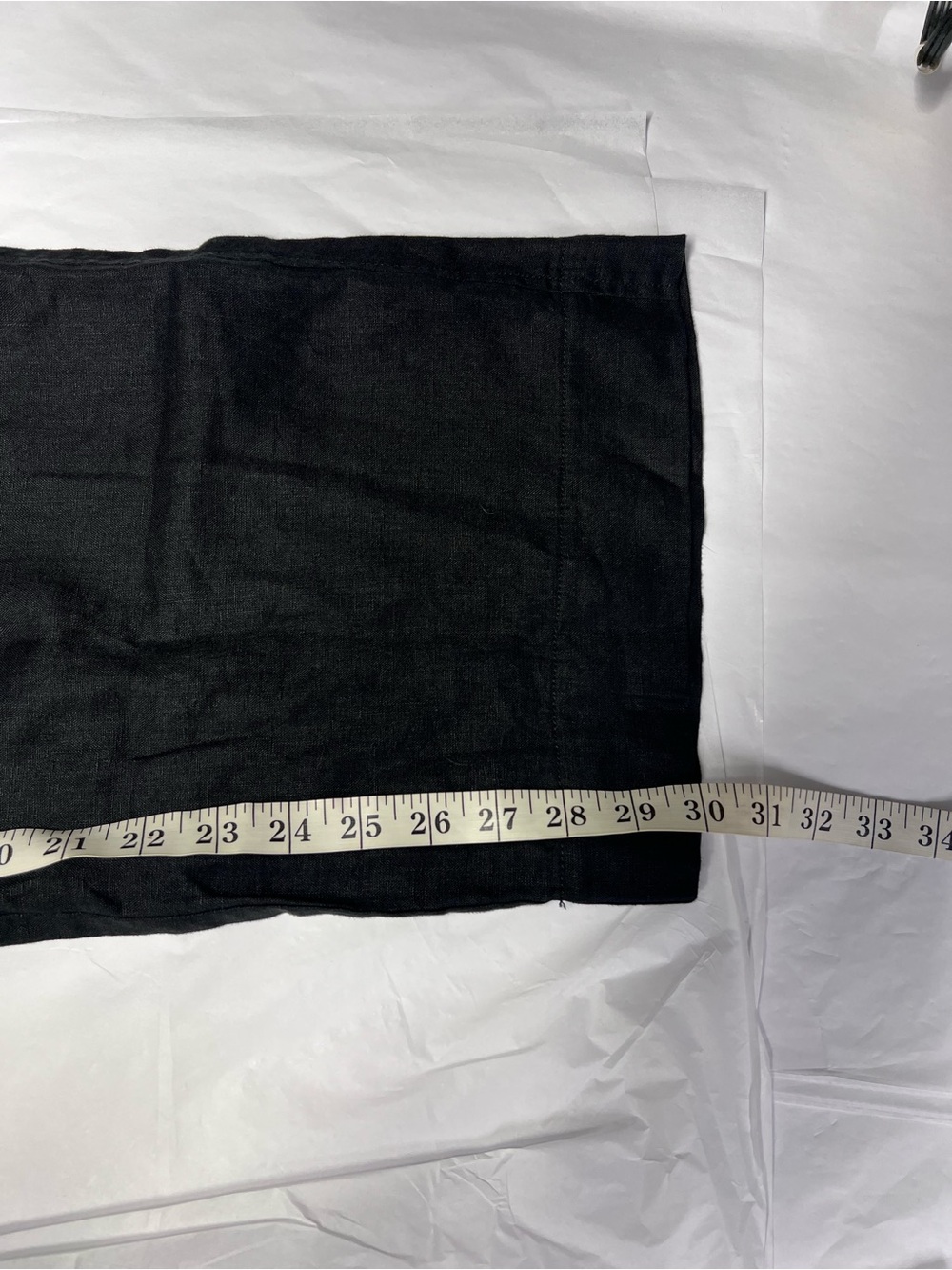 Everlane The Linen Way-High Drape Pant Black Wide Leg Classic Trousers Sz 4 NWT - Picture 11 of 14
